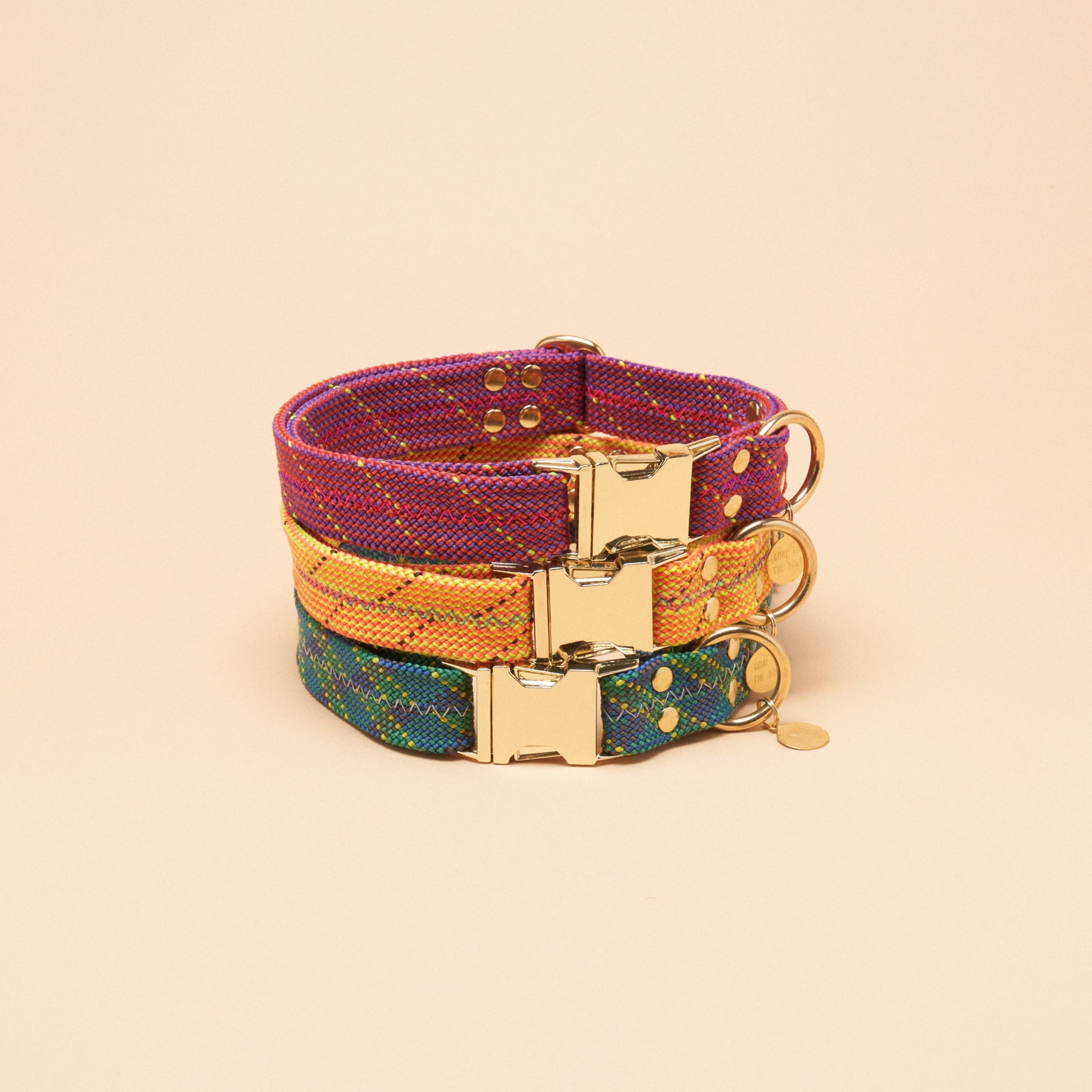 Dexter Large Dog Collar - Pink