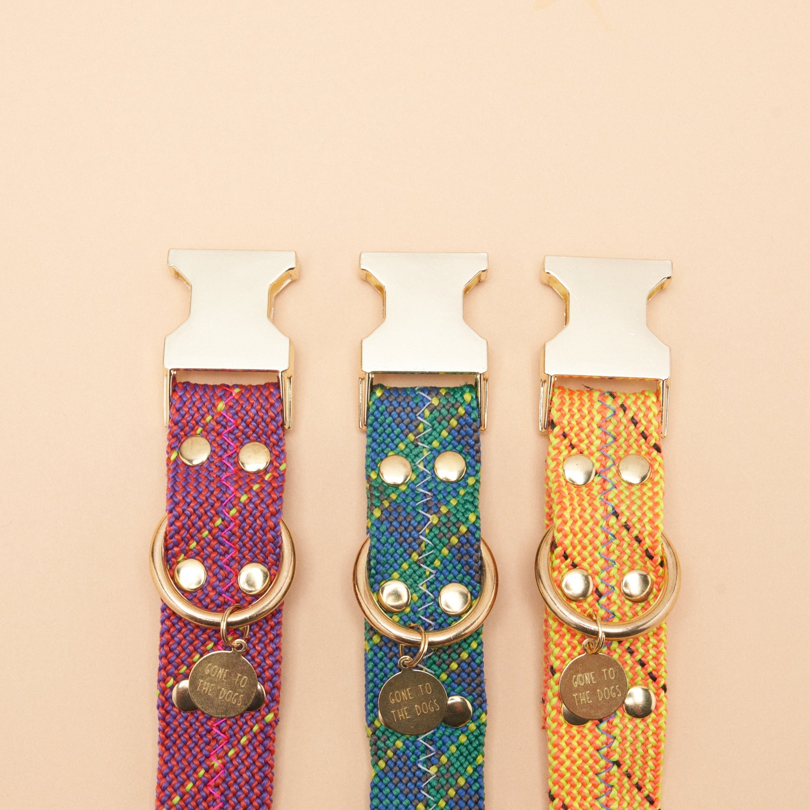 Dexter Large Dog Collar - Pink