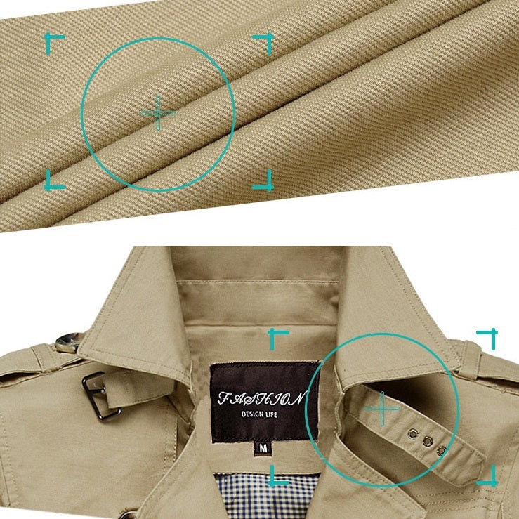 British Men's Business Cotton Jacket