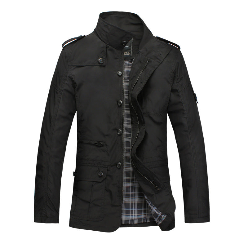 Men's Business Casual Cotton Jacket
