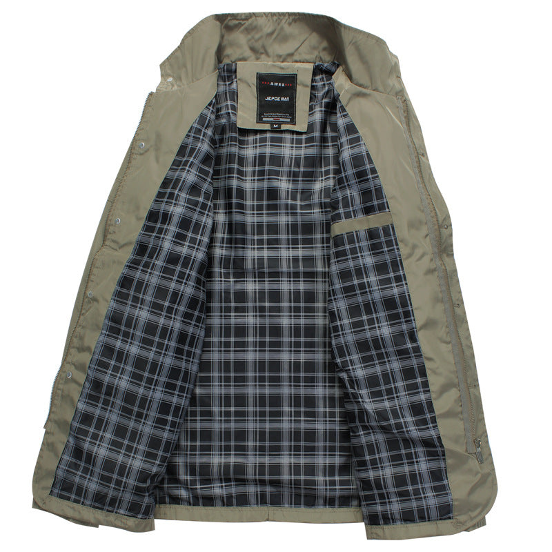 Men's Business Casual Cotton Jacket