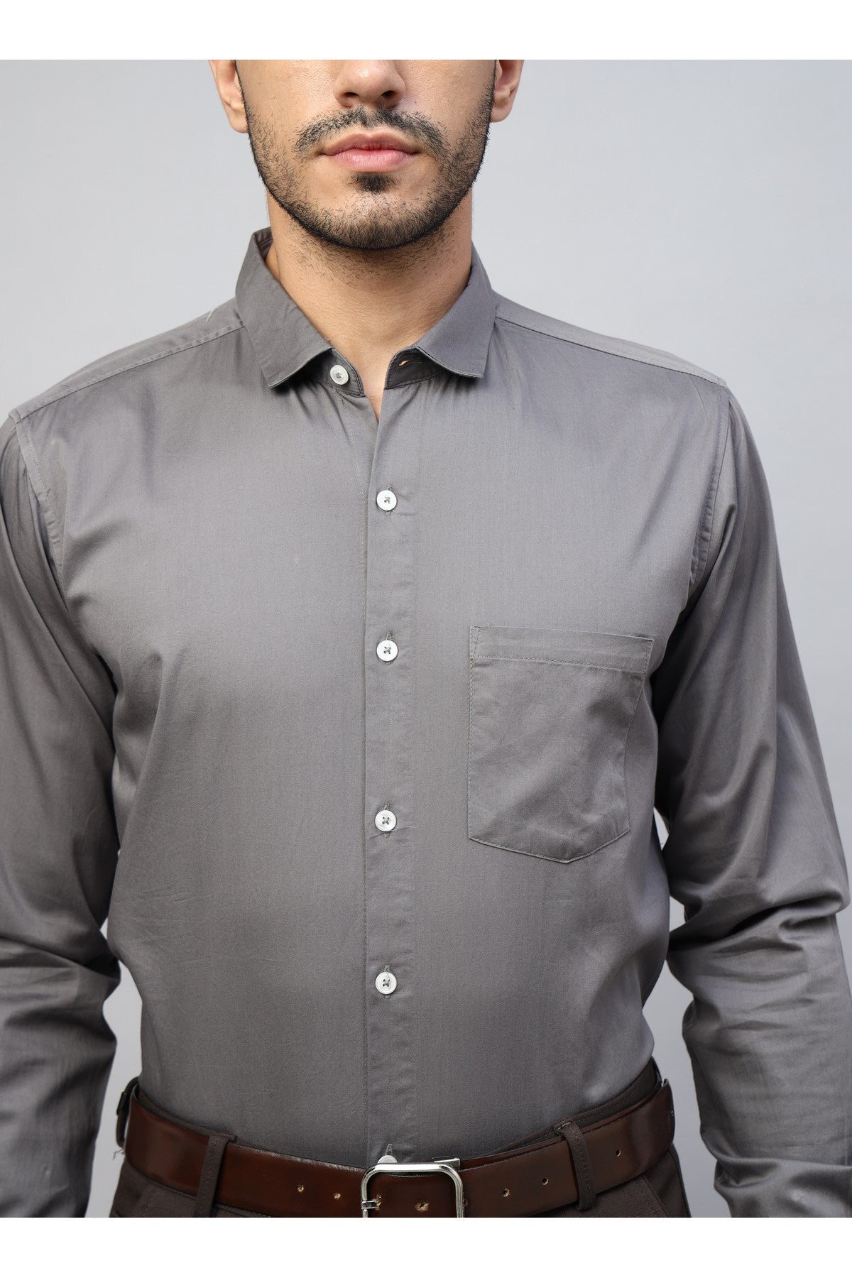 New arrival Cotton Satin Formal Shirt for men