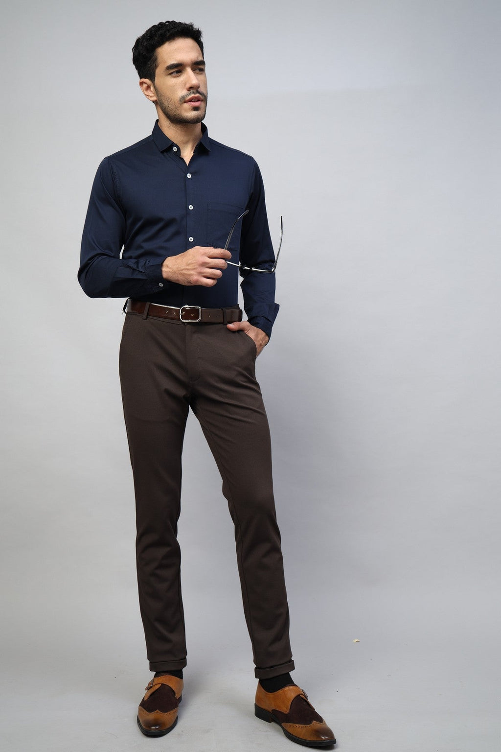 New arrival Cotton Satin Formal Shirt for men